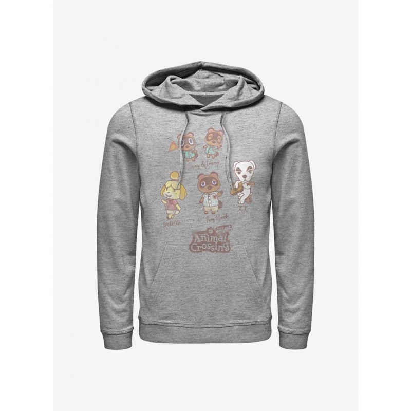 Limited Time Special Animal Crossing Character Textbook Hoodie $14.37 Hoodies