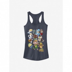 Absolute Discount Nintendo Animal Crossing Welcome Girls Tank $6.77 Tanks