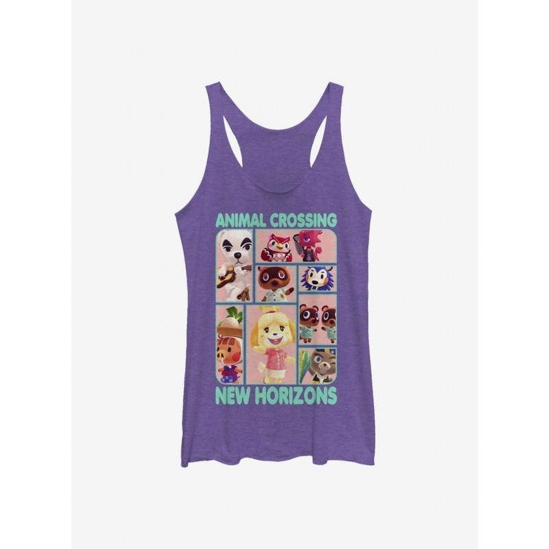 Best Deal Animal Crossing New Horizons Box Up Girls Tank $8.50 Tanks