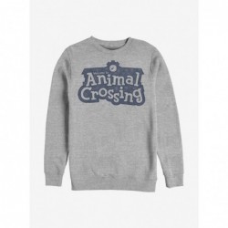 Best Deal Animal Crossing Distressed Logo Crew Sweatshirt $14.17 Sweatshirts