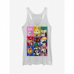 Pre-sale Discount Nintendo Animal Crossing Characters Girls Tanks $9.53 Tanks