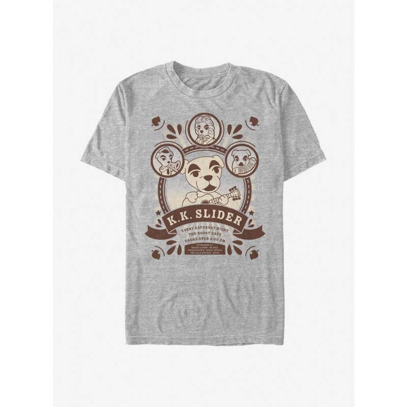 Hot Selling Animal Crossing K.K. Slider At The Roost T-Shirt $9.80 T-Shirts