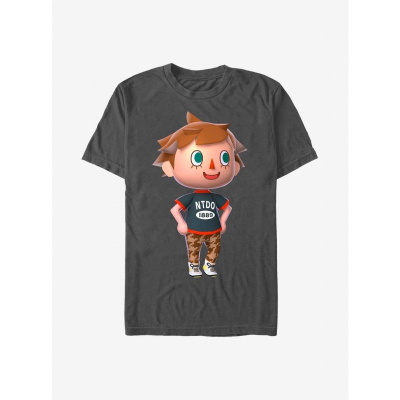 Absolute Discount Nintendo Animal Crossing Villager T-Shirt $10.04 T-Shirts