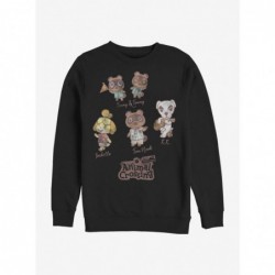 Best Deal Animal Crossing Character Textbook Crew Sweatshirt $9.15 Sweatshirts