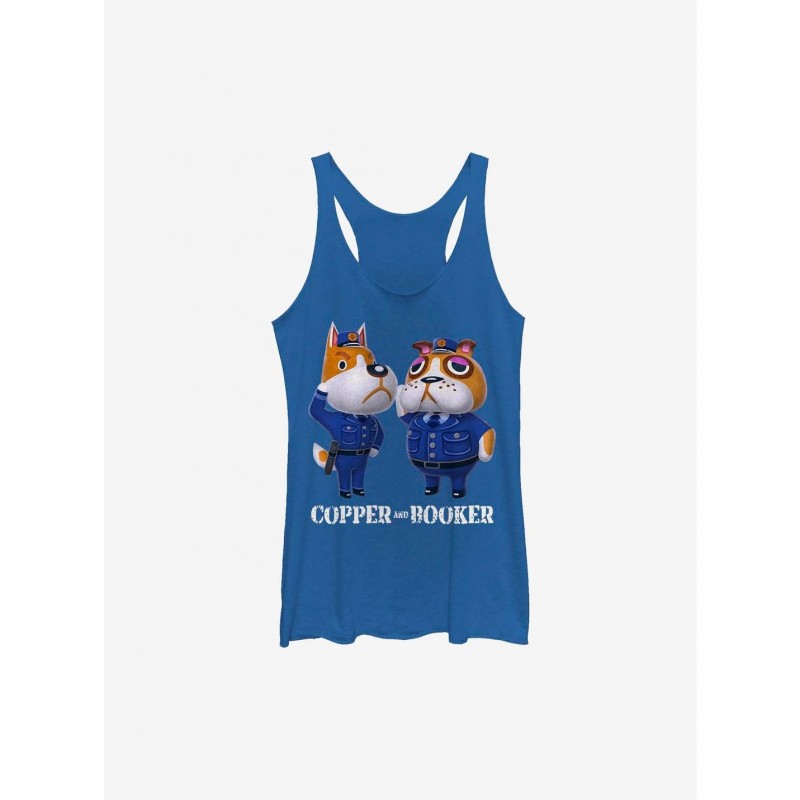 Discount Nintendo Animal Crossing Copper And Booker Girls Tank $7.67 Tanks