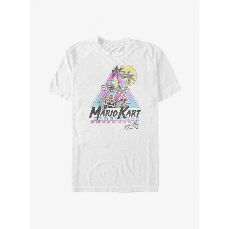 Festival Price Extra Soft Nintendo Mario Kart Beach Race T-Shirt $14.95 T-Shirts