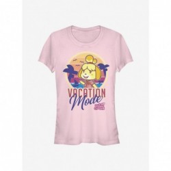 Value Item Animal Crossing Vacation Mode Girls T-Shirt $11.21 T-Shirts