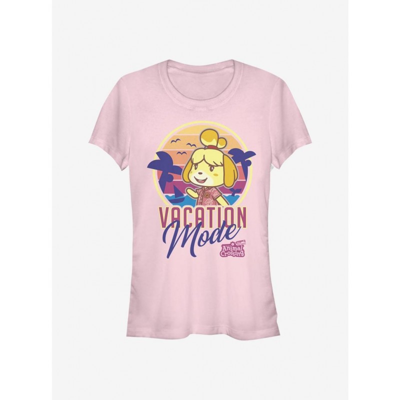 Value Item Animal Crossing Vacation Mode Girls T-Shirt $11.21 T-Shirts