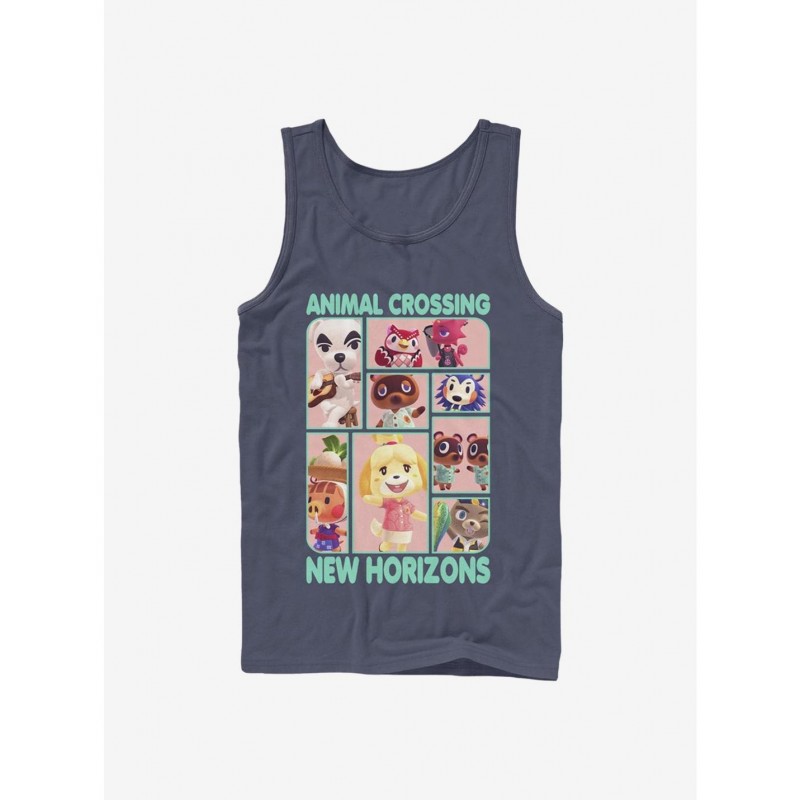 Trendy Animal Crossing New Horizons Box Up Tank $9.36 Tanks