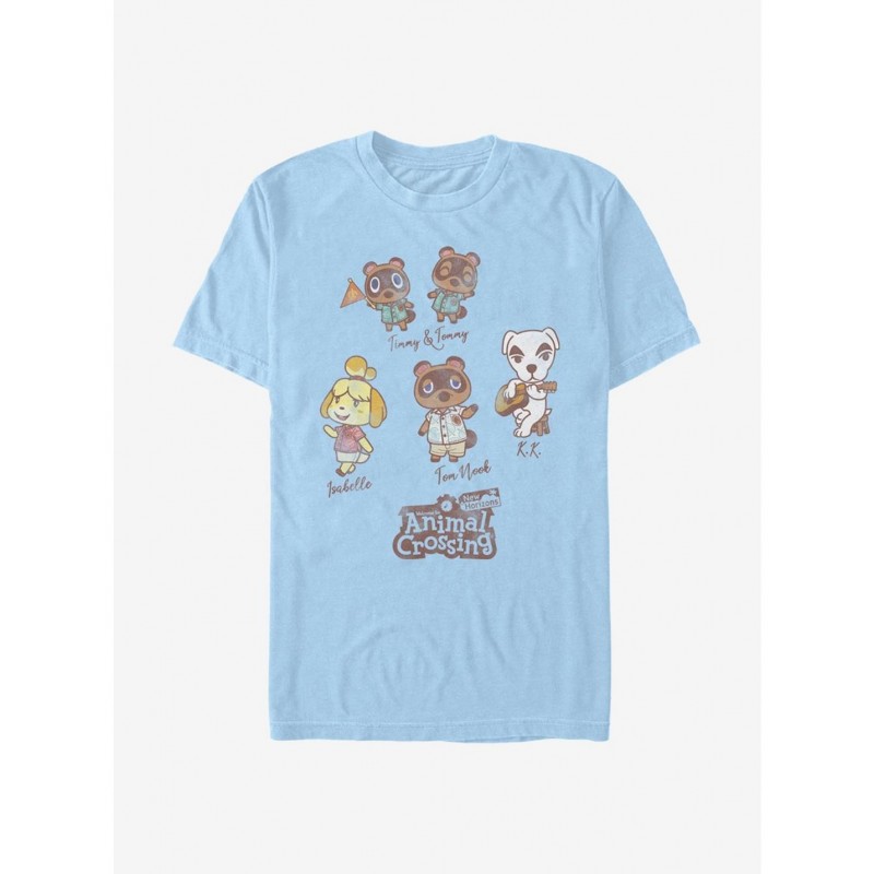 Sale Item Animal Crossing Character Textbook T-Shirt $11.23 T-Shirts