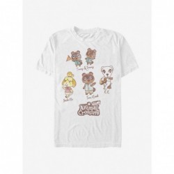 Sale Item Animal Crossing Character Textbook T-Shirt $11.23 T-Shirts