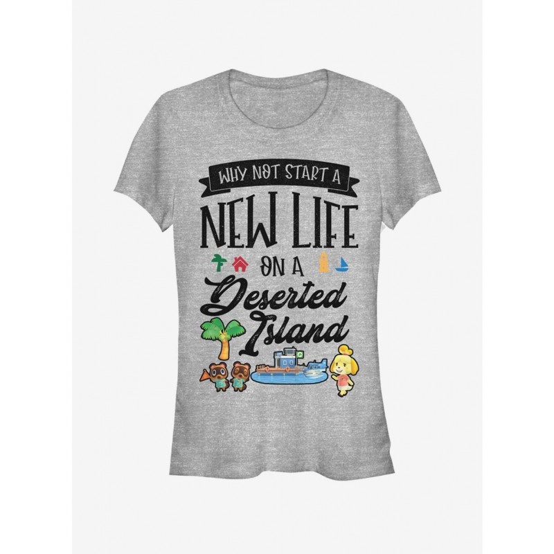 Flash Deal Animal Crossing Start Anew Girls T-Shirt $7.97 T-Shirts