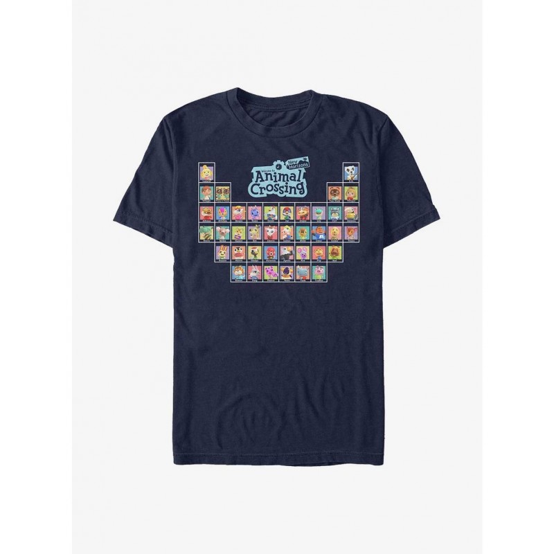 Hot Selling Nintendo Animal Crossing Periodically Crossing T-Shirt $8.84 T-Shirts