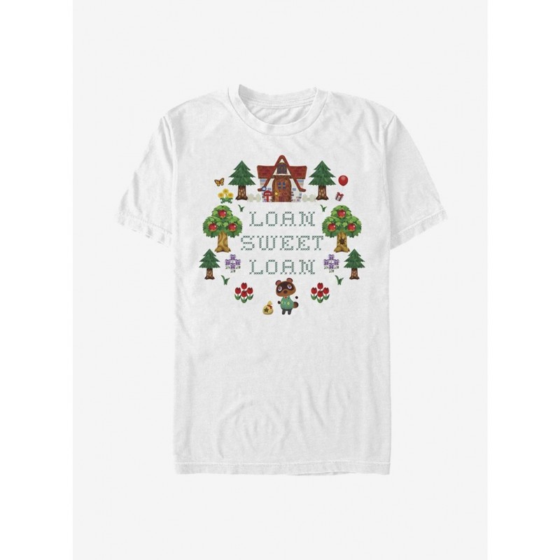 Huge Discount Animal Crossing Sweet Loan T-Shirt $9.08 T-Shirts