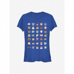 Crazy Deals Nintendo Animal Crossing Character Heads Girls T-Shirt $12.45 T-Shirts