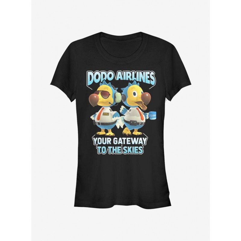 Wholesale Animal Crossing Dodo Bros. Girls T-Shirt $7.97 T-Shirts