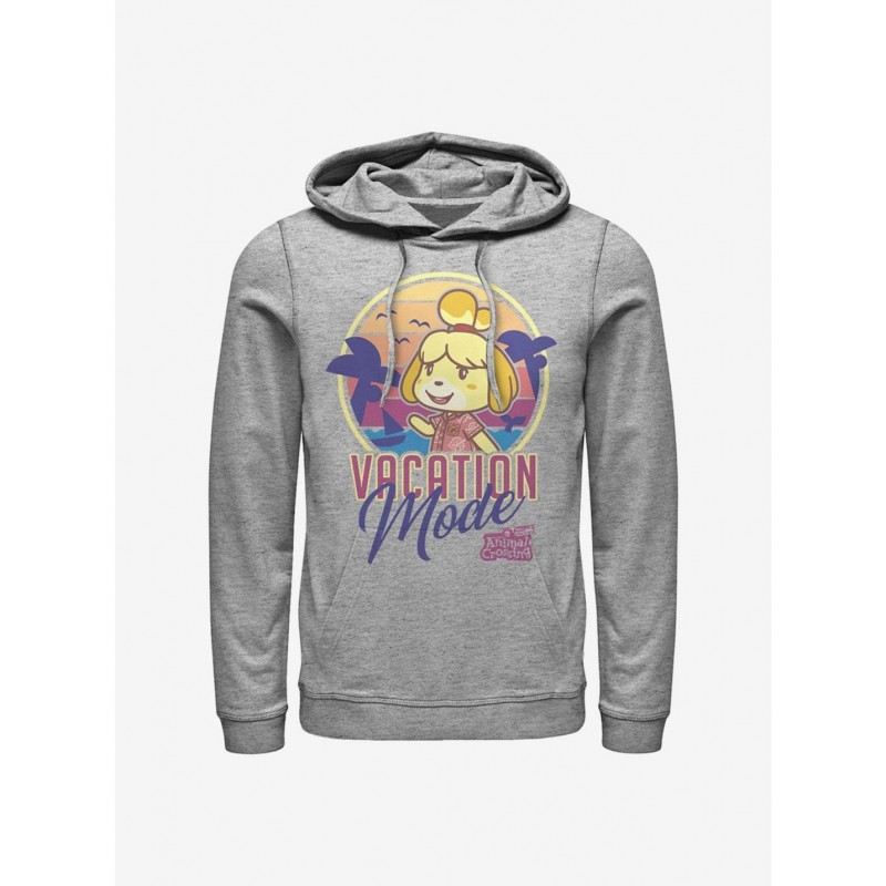 Discount Sale Animal Crossing Vacation Mode Hoodie $15.45 Hoodies