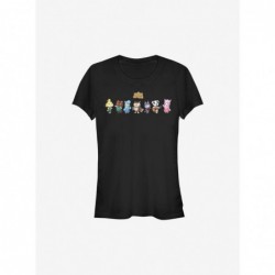 Limited Time Special Nintendo Animal Crossing Main Players Girls T-Shirt $9.96 T-Shirts