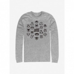 Pre-sale Discount Animal Crossing New Horizons Group Long-Sleeve T-Shirt $7.90 T-Shirts