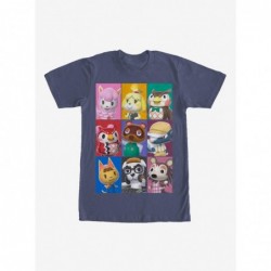 Limited Time Special Nintendo Animal Crossing Characters T-Shirt $10.04 T-Shirts