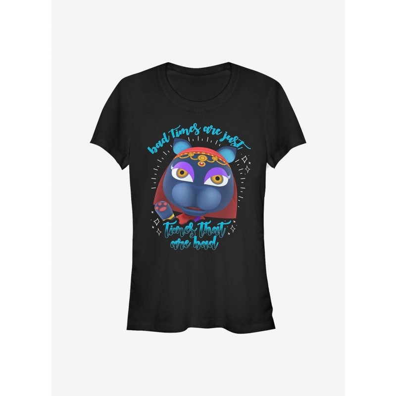 Clearance Nintendo Animal Crossing Bad Times Girls T-Shirt $8.96 T-Shirts