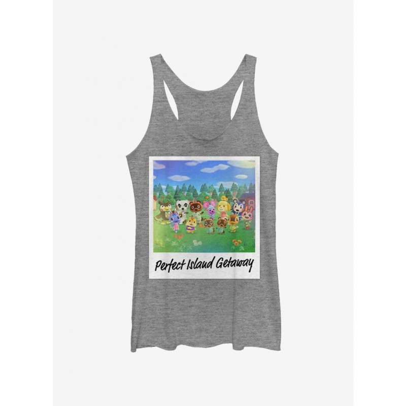 Hot Sale Animal Crossing Island Getaway Girls Tank $8.91 Tanks