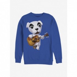 Pre-sale Nintendo Animal Crossing K.K. Slider Crew Sweatshirt $9.15 Sweatshirts