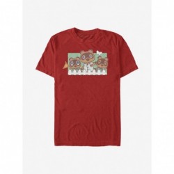 Seasonal Sale Animal Crossing Nook Family T-Shirt $11.71 T-Shirts