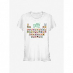 Crazy Deals Animal Crossing: New Horizons Table Of Villagers Girls T-Shirt $7.97 T-Shirts