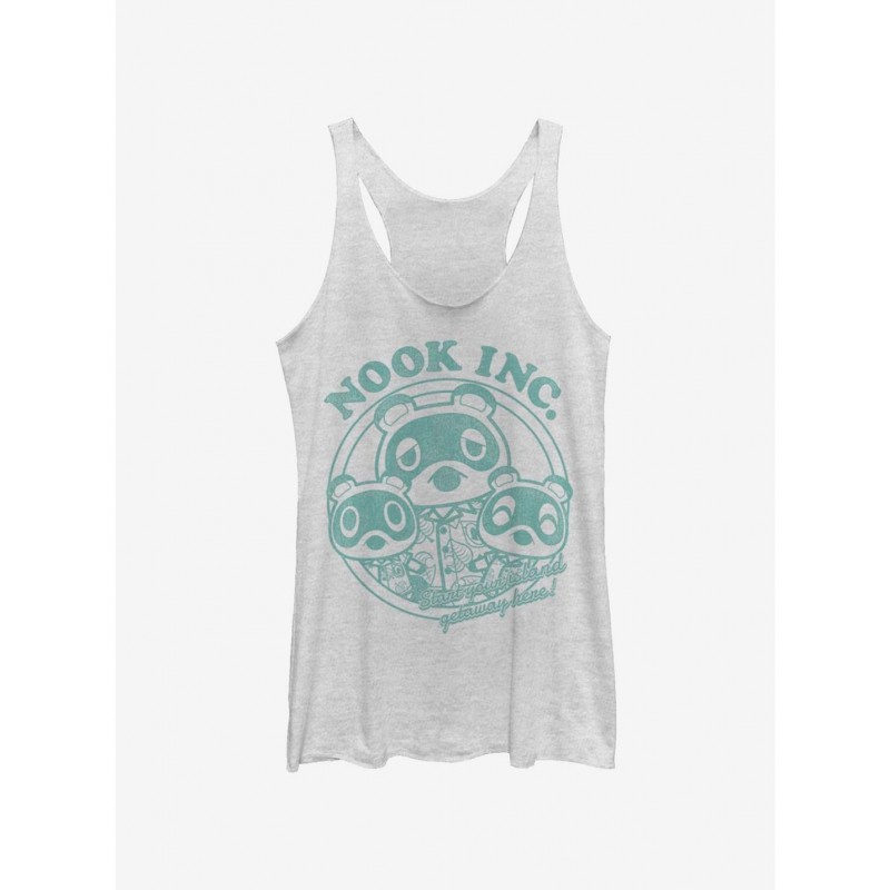 Absolute Discount Animal Crossing Nook Inc. Getaway Girls Tank $9.32 Tanks