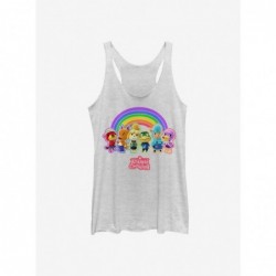 Flash Sale Animal Crossing Rainbow Lineup Girls Tank $7.67 Tanks