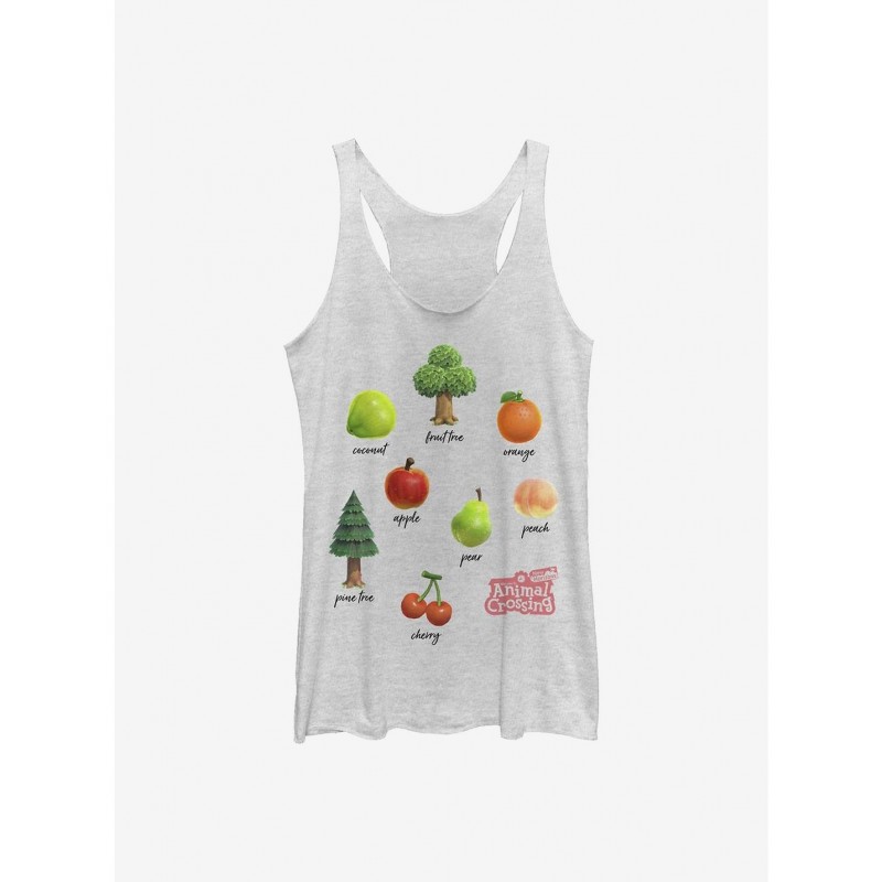 Unique Nintendo Animal Crossing Fruits And Trees Girls Tank $9.95 Tanks