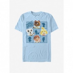 Clearance Animal Crossing Character Grid T-Shirt $8.60 T-Shirts