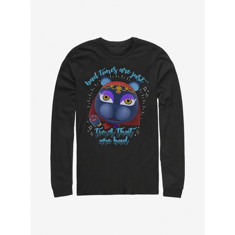 Pre-sale Discount Nintendo Animal Crossing Bad Times Long-Sleeve T-Shirt $11.05 T-Shirts