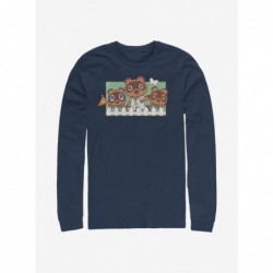 Value for Money Animal Crossing Nook Family Long-Sleeve T-Shirt $10.26 T-Shirts