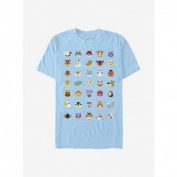 Unique Nintendo Animal Crossing Character Heads T-Shirt $10.04 T-Shirts