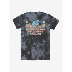 Best Deal Nintendo Animal Crossing Periodic Table Tie-Dye T-Shirt $9.84 T-Shirts