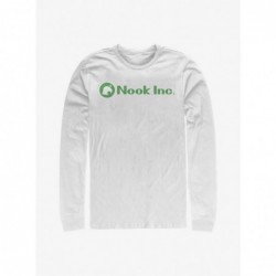 Exclusive Nintendo Animal Crossing Nook Inc Engineering Long-Sleeve T-Shirt $9.21 T-Shirts