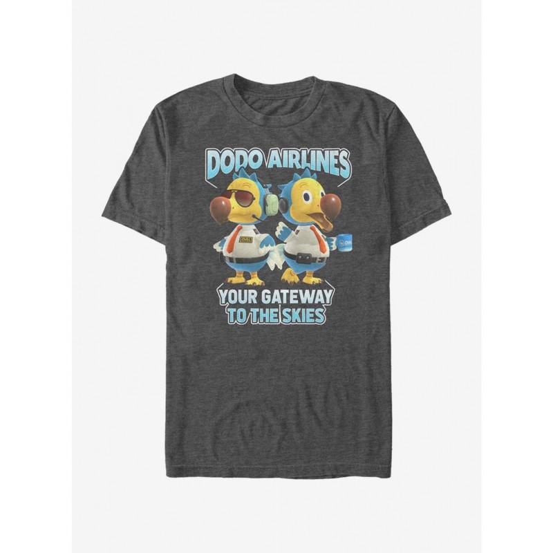 Flash Deal Animal Crossing Dodo Bros. T-Shirt $10.04 T-Shirts