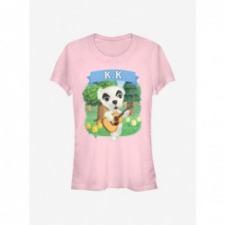 Crazy Deals Animal Crossing K.K. Slider Girls T-Shirt $9.46 T-Shirts