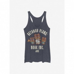 Clearance Animal Crossing Vacation Nook Girls Tank $8.50 Tanks