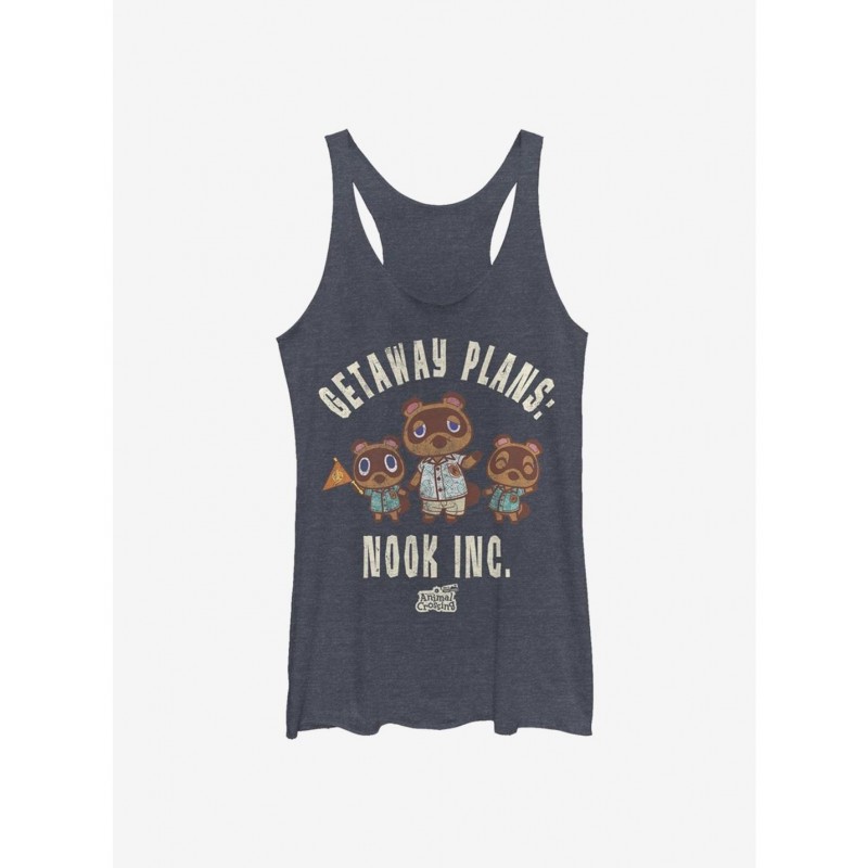 Clearance Animal Crossing Vacation Nook Girls Tank $8.50 Tanks