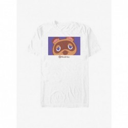 Unique Nintendo Animal Crossing Nook Closeup T-Shirt $11.23 T-Shirts