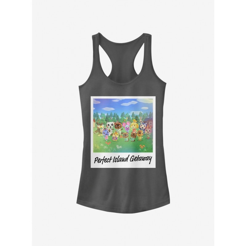 Hot Sale Animal Crossing Island Getaway Girls Tank $7.97 Tanks