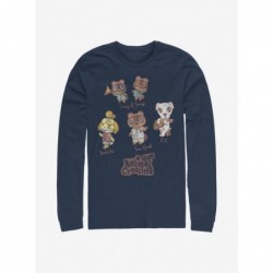 Bestselling Animal Crossing Character Textbook Long-Sleeve T-Shirt $12.37 T-Shirts