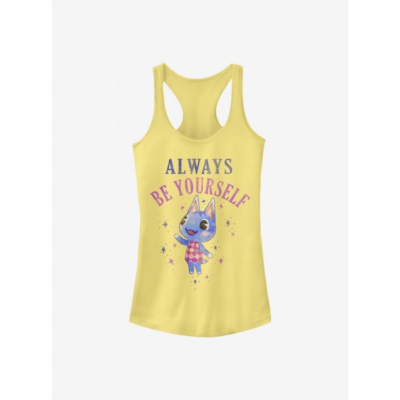 Pre-sale Discount Nintendo Animal Crossing Be Yourself Girls Tank $9.36 Tanks