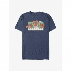 Value Item Nintendo Animal Crossing Nook Family T-Shirt $8.37 T-Shirts