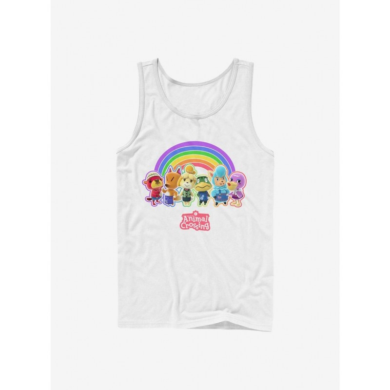 Huge Discount Animal Crossing Rainbow Lineup Tank $6.37 Tanks