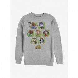 Value Item Nintendo Animal Crossing New Leaves Crew Sweatshirt $10.04 Sweatshirts