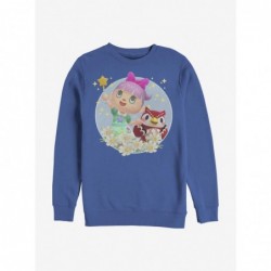 Sale Item Animal Crossing Celeste & Wand Crew Sweatshirt $10.63 Sweatshirts